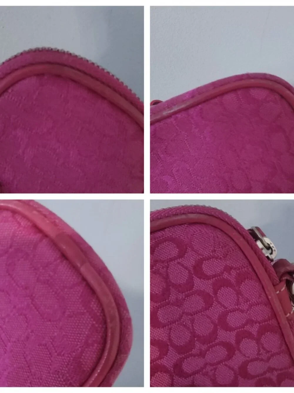 Coach Y2K vintage mini Cs wristlet pouch w/hangtag EUC